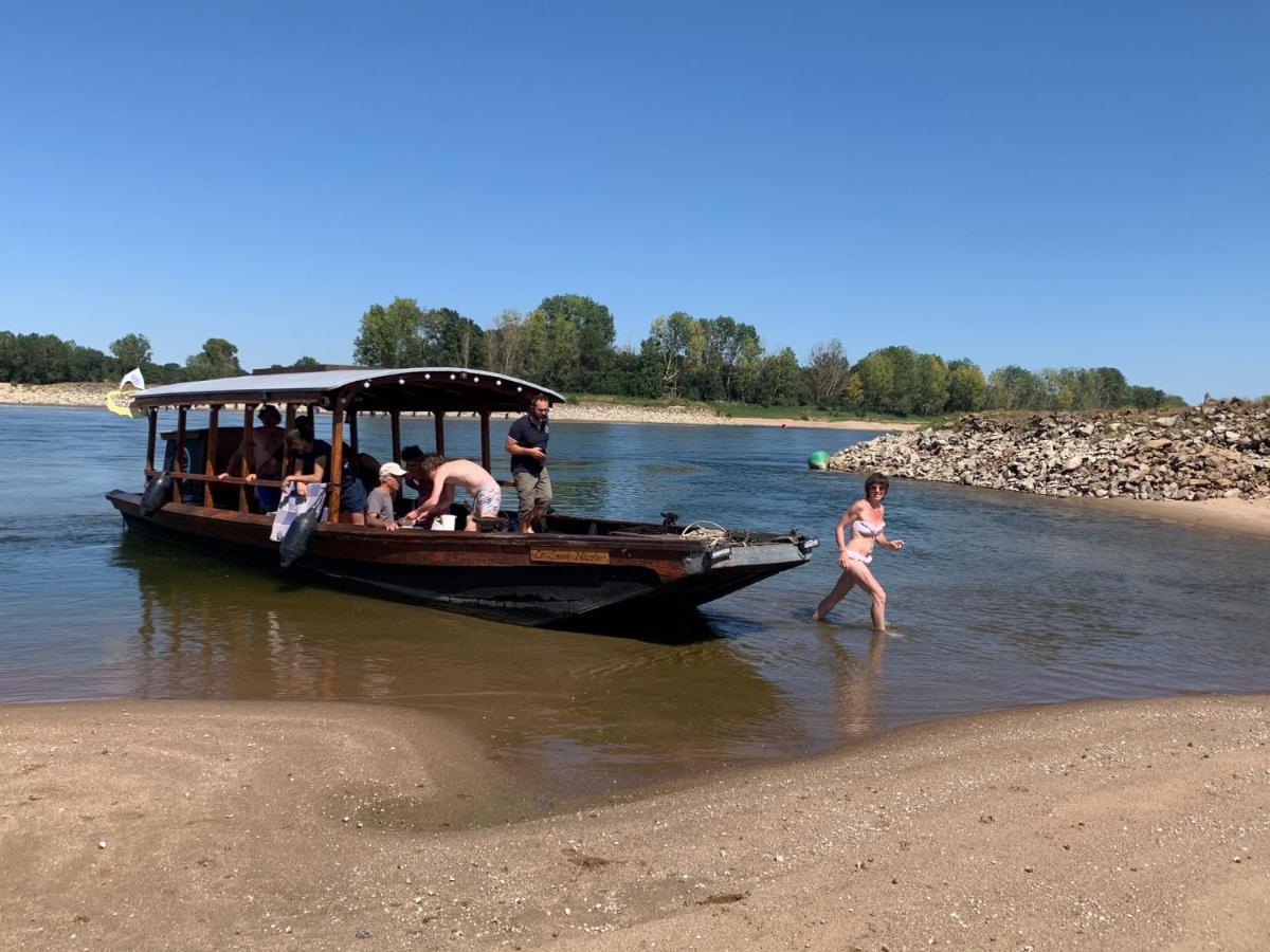 Maisons Au Bord De La Loire - Maison Paradis & Maison Bonheur Au 248 Riverside Le Fosse-Neuf Ngoại thất bức ảnh